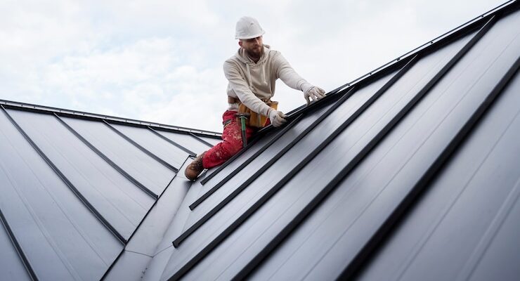 standing seam metal roofing