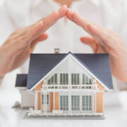 Real estate insurance concept