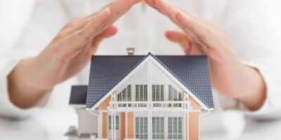 Real estate insurance concept