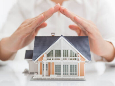 Real estate insurance concept